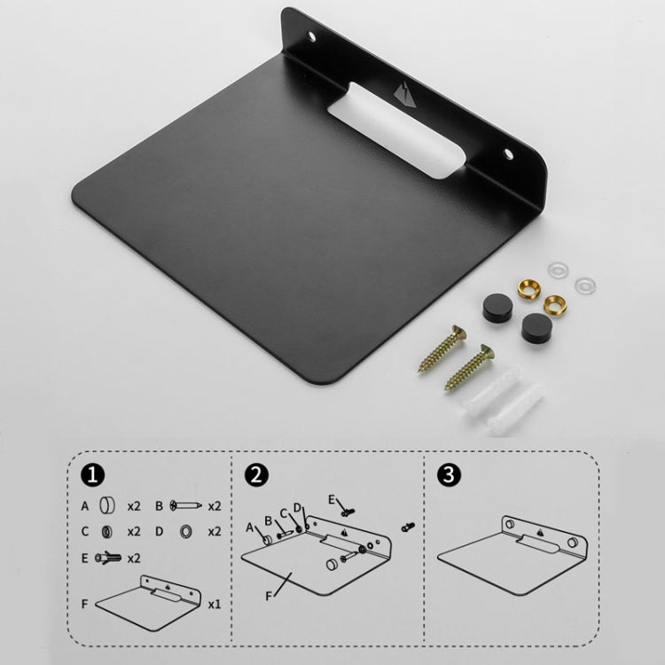 Universal Wall Storage Metal Bracket for Bluetooth Speaker, Size: 15.5 x 13 x 3cm