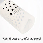 Hair Dyeing Hair Care Dry Cleaning Bottle Squeeze Transparent Rinse Scale Bottle Hairdressing Tools, Black, Blue, Pink