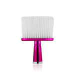 P6424 Hairdresser Sweeping Hair Brushes Hairdressing Nylon Soft Cleaning Brushes Home Hair Salons Shaving Broken Hair Brushes, Gold, Red, Blue, Silver