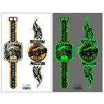 20 PCS Children Waterproof Luminous Cartoon Watch Tattoo Stickers, Ei-289, EI-290, Ei-291, EI-292, Ei-293, Ei-294, Ei-295, Ei-296, Ei-297, Ei-298, Ei-299, EI-300