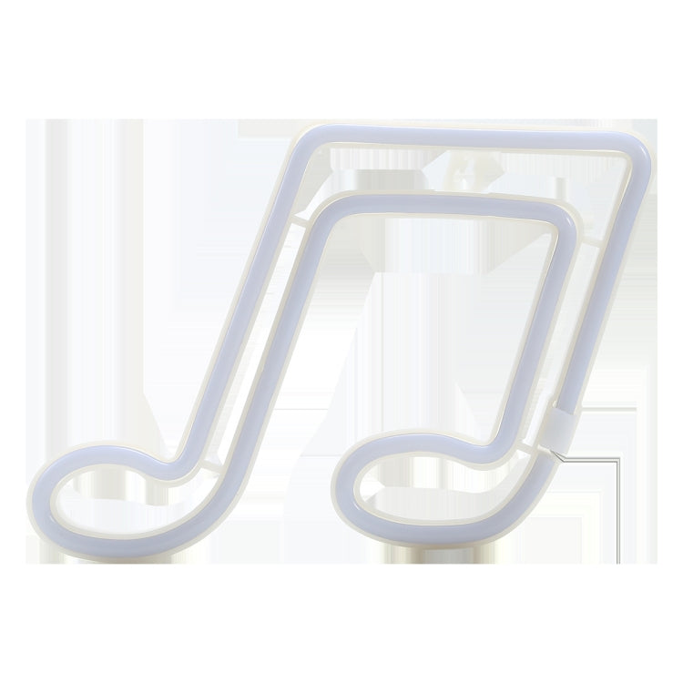 Musical Note Neon Light Modeling Lighting Room Decoration Lights, Blue Light, Red Light, Colorful Light, Pink Light