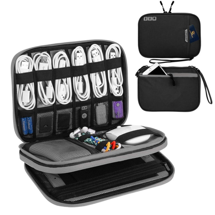 MapleStory Multifunctional Travel Digital Storage Bag, Size:, Small (Black）, Medium (Black), Medium (Gray), Large (Black), Large (Gray)