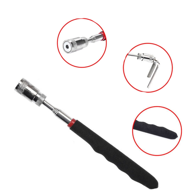 LED Strong Iron Rod Car Metal Fetcher Absorbed Iron Tool, Strong Iron Rod