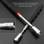 LED Strong Iron Rod Car Metal Fetcher Absorbed Iron Tool, Strong Iron Rod