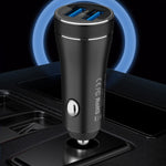 Dual Ports Fast Charge Car Charger, QIAKEY BK913, QIAKEY BK918, QIAKEY BK919, QIAKEY BK928