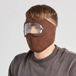 2 PCS XBG-9123 Pellets Riding Windproof HD Goggles Anti-Fog Mask
