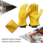 1 Pair JJ-1011 Cowhide Outdoor Wear-resistant Gardening Gloves, Size:, M, XL