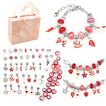 TZ-05 63 In 1 Colorful Crystal Cartoon DIY Jewelry Children Bracelet, 63 In 1(Purple Suit), 63 In 1(Red Suit), 63 In 1(Green Suit), 63 In 1(Color Suit)