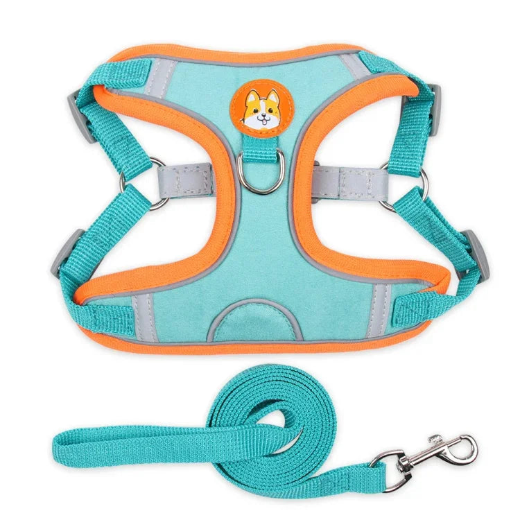 BL-867 Pet Chest Straps Reflective Dog Traction Rope, Size:, S, M, L, XL