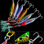 PROBEROS Iron Plate Lead Fish Far-Fluoch Metal Road Bait, 10G, 15G, 20G, 30G, 40G, 50G