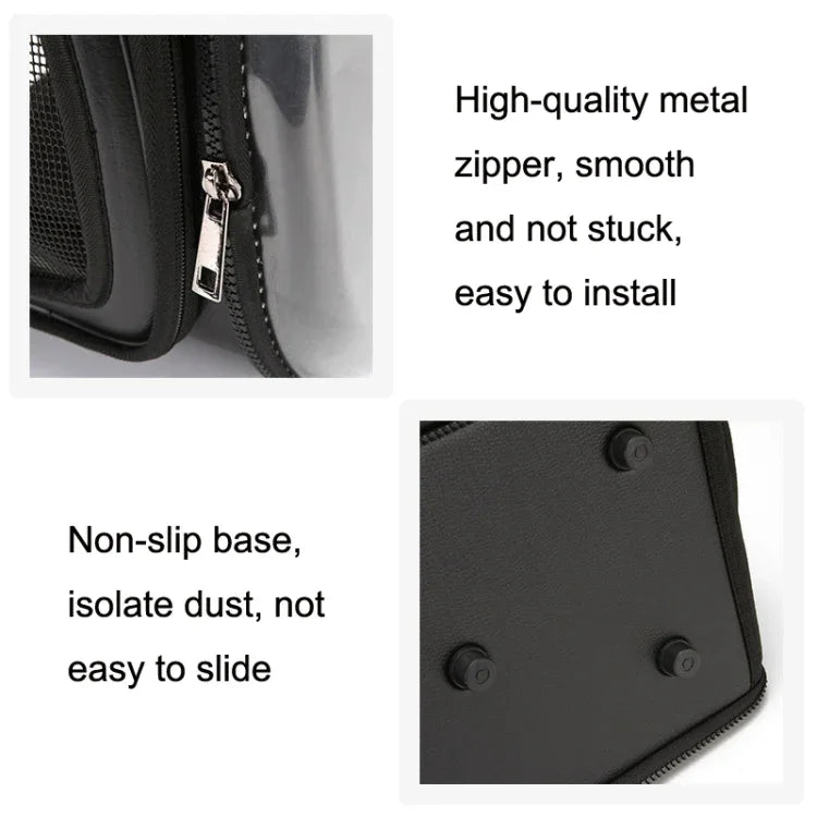 Pet Transparent Space Capsule Outing Package, Size:, Small, Large