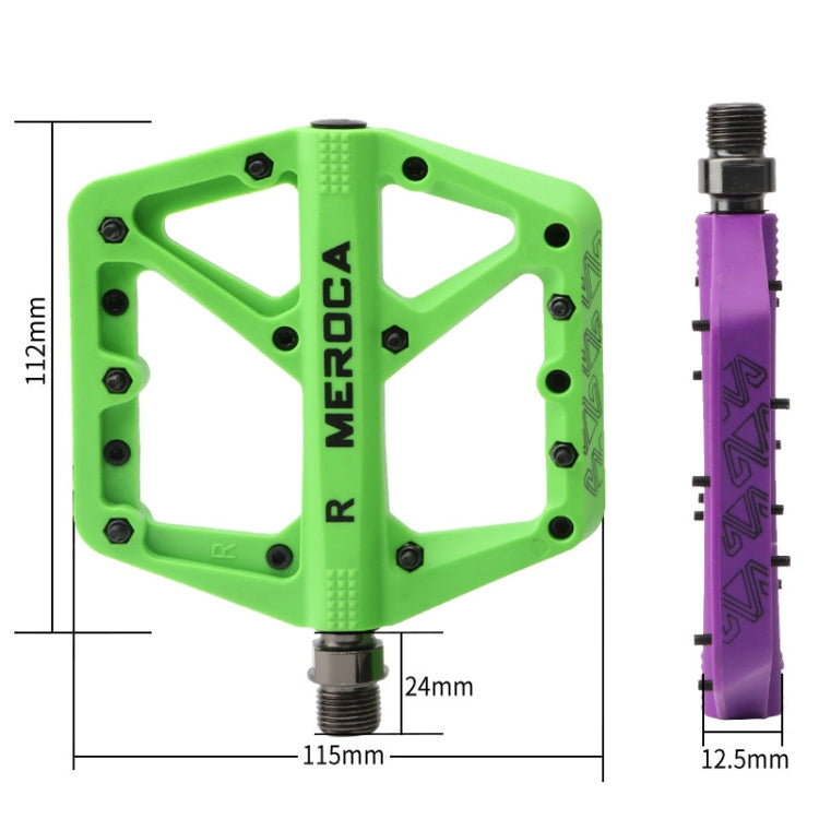 MEROCA Mountain Bike Nylon Pedal, MEROCA