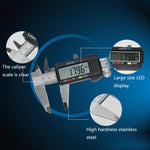 Stainless Steel Electronic Digital Vernier Caliper, 0-200mm, 0-300mm