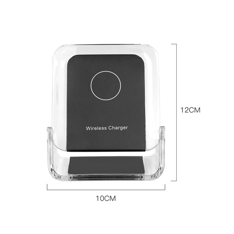 A9191 3 in 1 Multifunctional Vertical Wireless Charger, Black, White, Blue