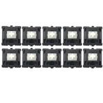 10PCS Cherry Shaft MX Switch Linear Mute Keyboard Shaft, Black Shaft, Red Shaft, Tea Shaft, Blue Shaft, White Shaft, Green Shaft, Silver Shaft, Mute Red Shaft, Mute Black Shaft