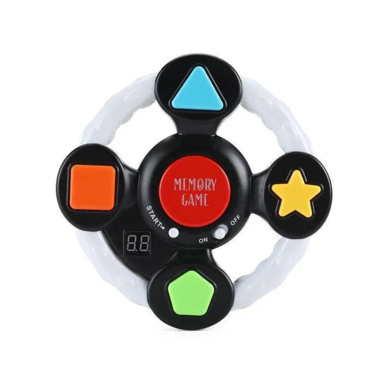 Children Educational Memory Training Game Machine, Style:, Square, Hands, Shaped, Handle, Steering Wheel