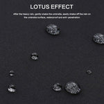 PARACHASE Ten-bone Double-layer Large Windproof Business Automatic Folding Umbrella, Grey, Black, Navy, Khaki