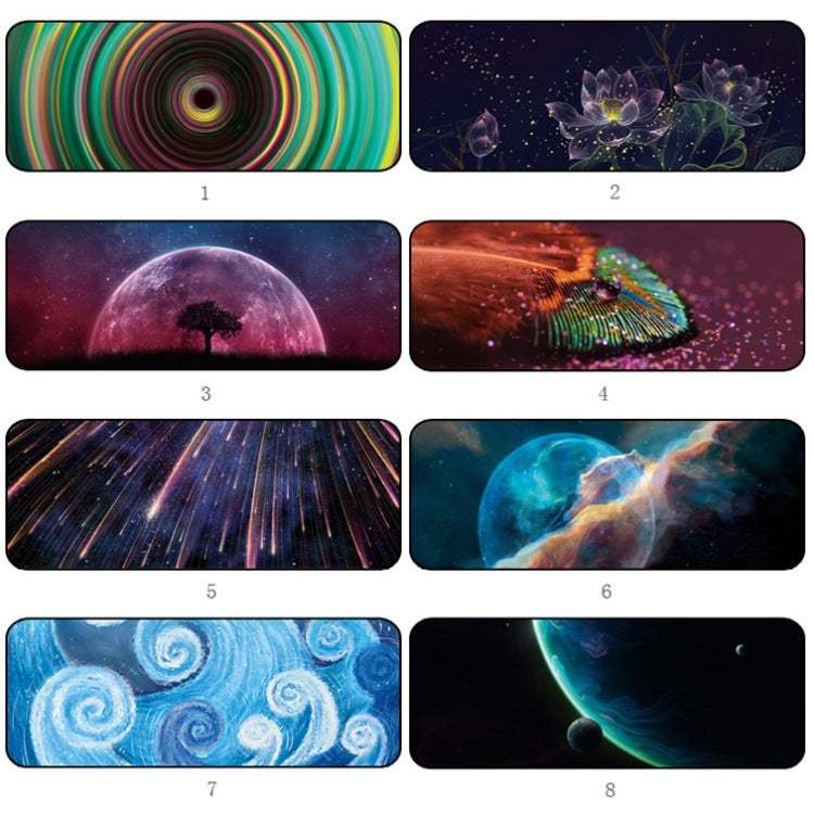 Large Desk Mouse Pad, 300x800x1.5mm Unlocked, 300x800x2mm Locked, 300x800x3mm Locked, 300x800x4mm Locked, 300x800x5mm Locked, 400x900x1.5mm Unlocked, 400x900x2mm Locked