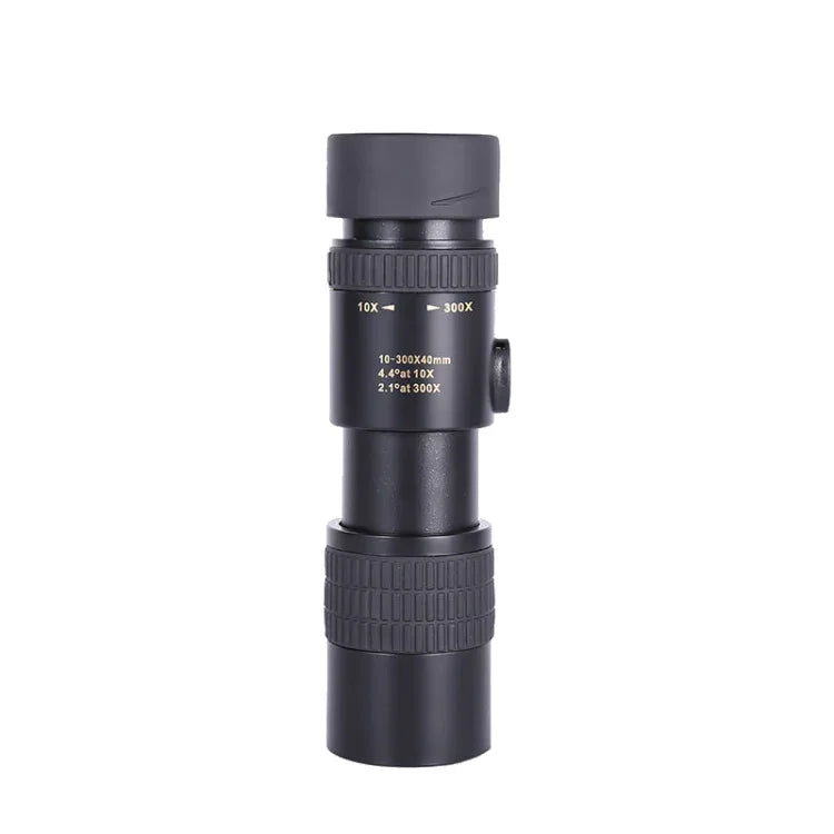 10-300x40 Monocular HD Telescope BAK4 Prism Telescope,Style:, Standard