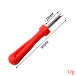 10 PCS Car Tire Electric Vehicle Valve Cap Bicycle Valve Core Switch, Style:, Single Head Short, Single Head Long