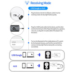 5.0 Bluetooth Transmitter AUX Receiver USB Dual Output Computer Audio Adapter, M136