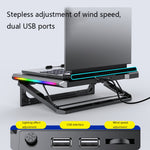 NUOXI Q9 RGB Lighting Effect Laptop Cooler