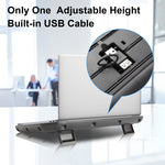 NUOXI M10 Dual USB Laptop Cooler