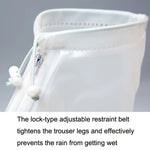 1 Pair Rainy Outdoor Anti-Skid Waterproof Shoe Cover Thickening Repetitive Use Shoe Cover, S, M, L, XL, XXL, XXXL
