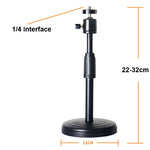 Plus Metal Disc Projector Bracket Camera Floor Desktop Bracket,Size:, 0.3m With PTZ, 1.4 m With PTZ