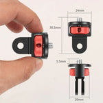 1/4 Inch Screw Converter Tripod Adapter for Gopro 10 9 8 7  /Eken /Insta360 One X R