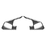 For Chevrolet Corvette C8 2pcs /Set Steering Wheel Button Frame Sticker