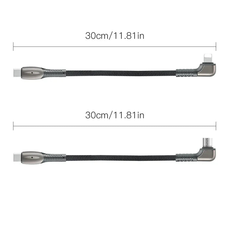 Aluminum Alloy Housing Cable Data Cable for DJI Mavic 3 /Mini 3 Pro /Air 2S/Mini 2,Style:, 8 Pin, Type-C