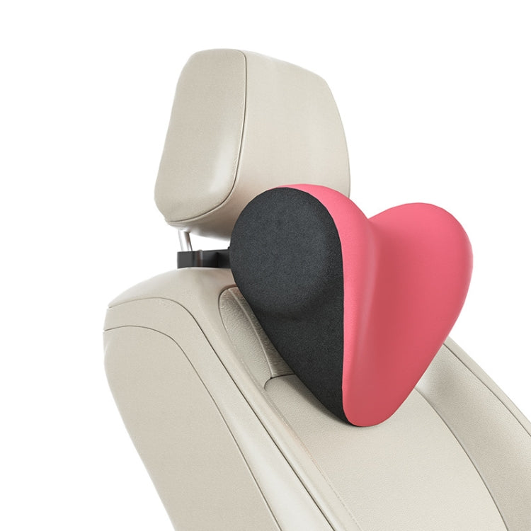 A09 Car Seat Headrest Memory Foam Comfortable Neck Pillow, Style:, Without Stand (Pink), With Stand (Black), Without Stand (Coffee), With Stand  (White), Without Stand (Blue), Without Stand (Gray), With Stand  (Pink), With Stand  (Coffee)              ...