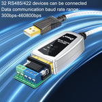 DTECH DT-5119 0.5m USB To RS485/422 Industrial Converter Serial Line Communication Adapter, DT-5119 0.5m