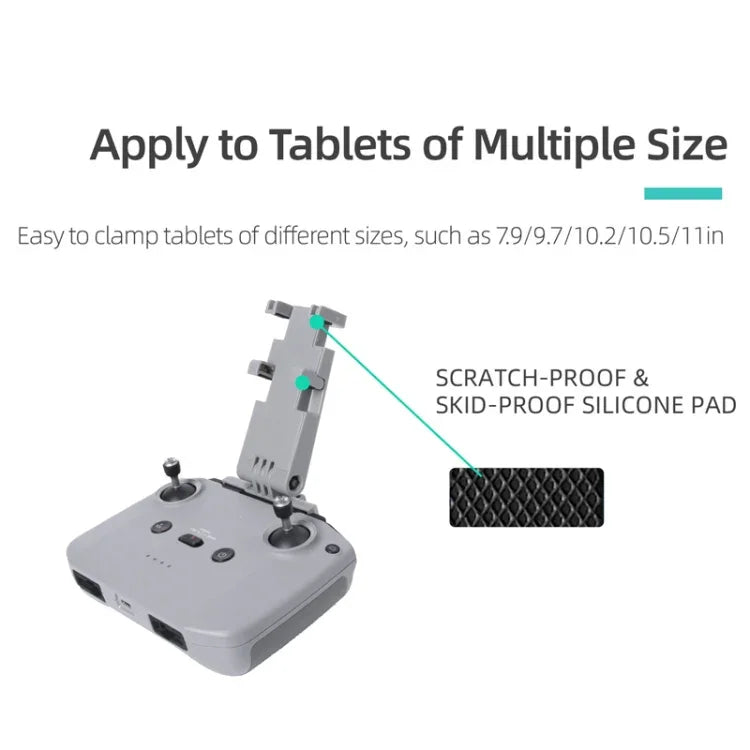 Sunnylife Remote Controller Tablet Holder Stand For DJI Mini 3 Pro/Mavic 3/Mini 2/Air 2S/Mavic Air 2, Stand