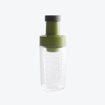 Quantitative Sugar Control Bottle Sugar Jar Dust-proof Sealed Seasoning Bottle With Lid, White, Green, Orange, Yellow