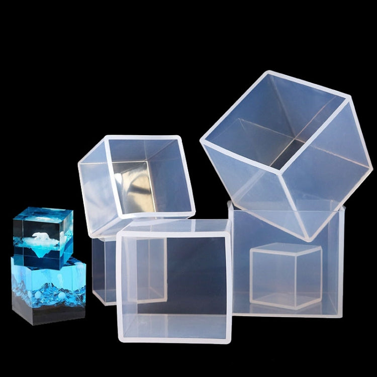 Crystal Drop Glue Square Silica Gel Mold DIY Handmade Jewelry Decoration Model, 20 PCS 20mm, 20 PCS 25mm, 10 PCS 35mm, 4 PCS 40mm, 4 PCS 50mm, 4 PCS 65mm