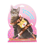 Comfortable Adjustable Anti-Escape Cat Leash, S, L