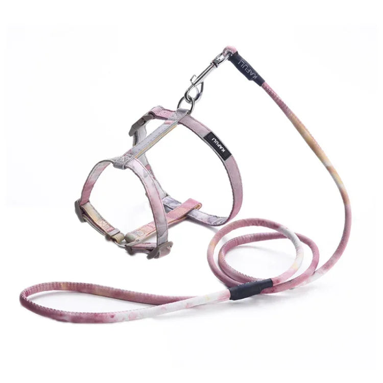 KAFULI Pet Adjustable I-Shape Harness Leash, S, M