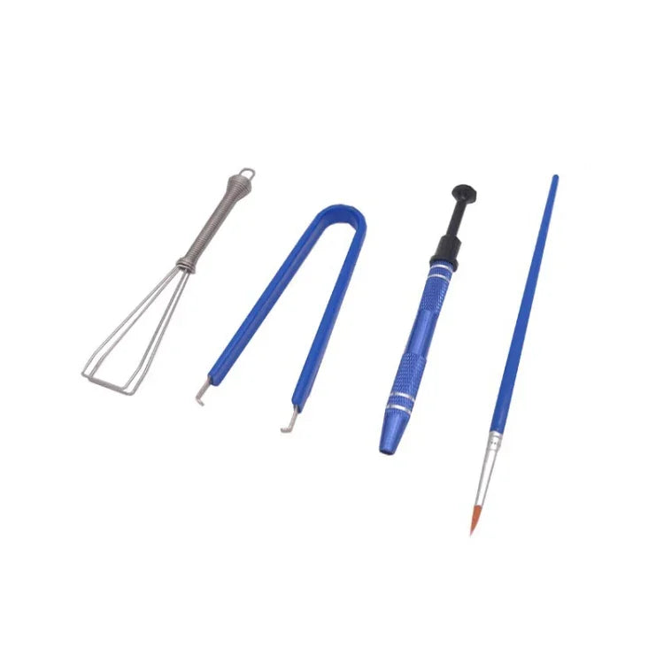 4 In 1 Mechanical Keyboard Keycap Extractor Switch Test Shaft Wire Cleaning Kit, 4 In 1