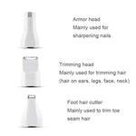 Pet USB Electric Shaver Dog Hair Trimming Nail Polisher, Nail Polisher