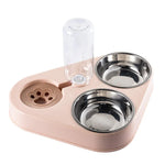 Dog Cat Triangle Automatic Drinking Water Bowl Pet Supplies, Size:, Small, Large
