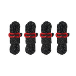 CLS Outdoor Camp Reflective Wind-Proof Camping Support Rod, 4 PCS / Set Yellow, 4 PCS / Set Red, 4 PCS / Set Black, 4 PCS / Set Army Green, 4 PCS / Set White Non-reflective