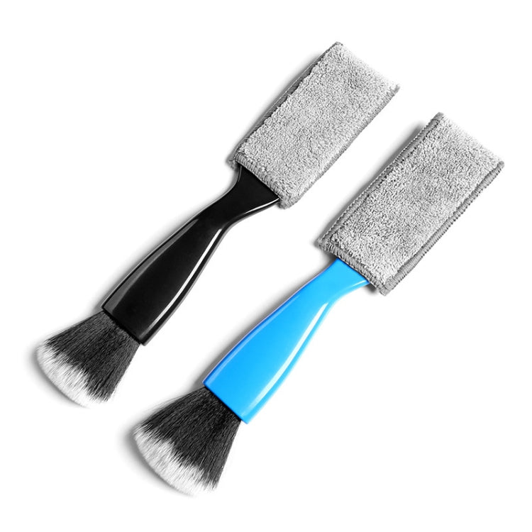 D-4527 Car Dust Cleaning Double-hended Soft Bristle Detail Brush, D-4527 Soft Brush