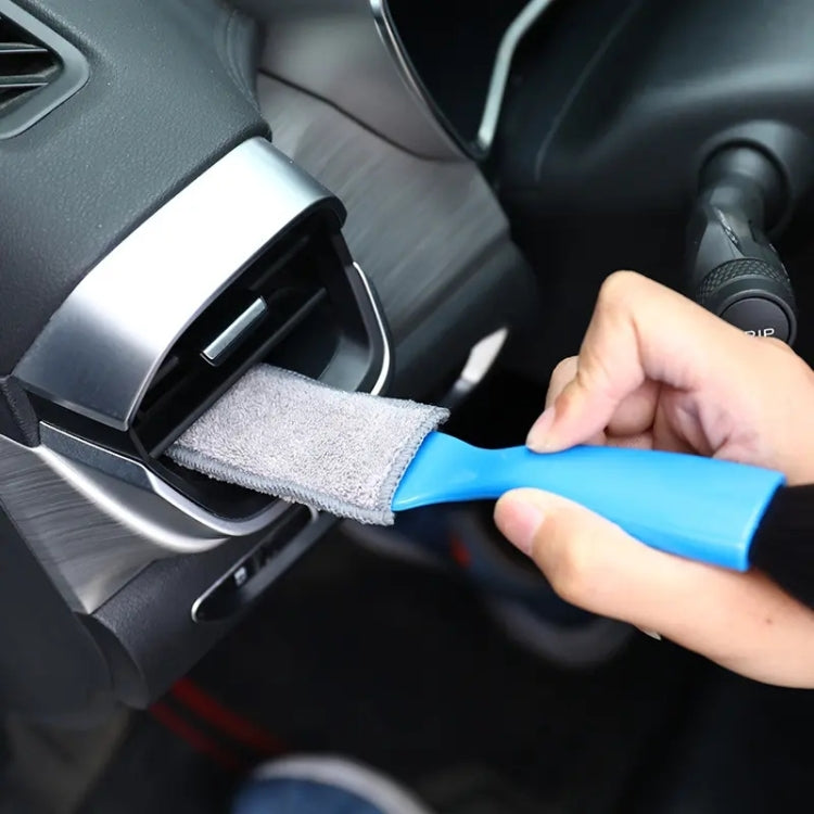 D-4527 Car Dust Cleaning Double-hended Soft Bristle Detail Brush, D-4527 Soft Brush