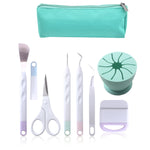 Vinyl Weeding Tool Set DIY Silhouette Embossed Engraving Tool, 5 In 1, 5 In 1+Cutting Pad, 5 In 1+Recycler+Bag, 6 In 1+Recycler+Bag, 5 In 1+Recycler+Pen Holder