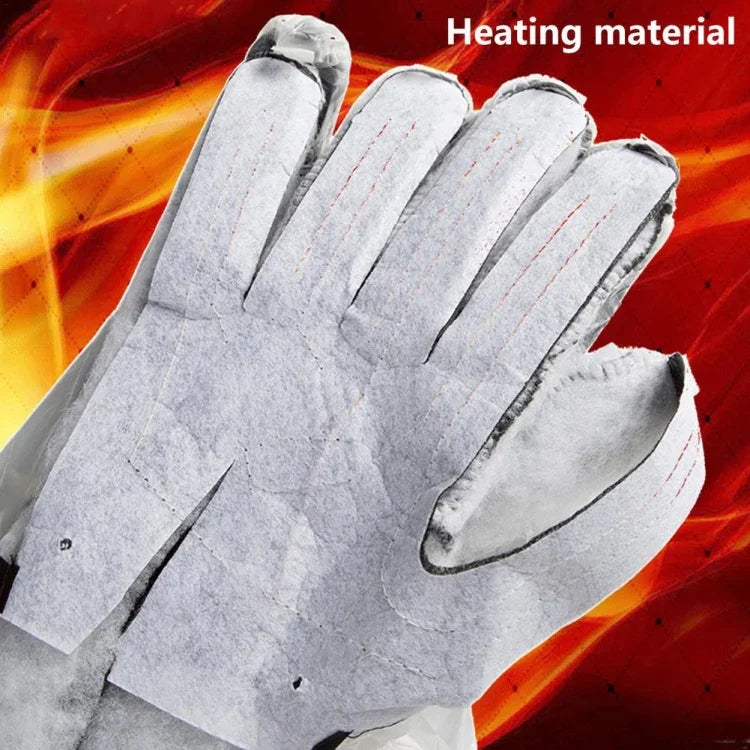 Winter Heating Hand Warmer Electric Thermal Gloves ,Specification:, Only Gloves, With Battery Box