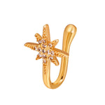 U-shaped Nose Clip Copper Inlaid With Zircon Nose Decoration, Color: G-189 Silver, G-364 Gold, G-365 Silver, G-247 Gold, G-248 Silver, G-251 Gold, G-252 Silver, G-253 Gold, G-254 Silver, G-235 Gold, G-236 Silver, G-231 Gold, G-232 Silver, G-249 Gold   ...