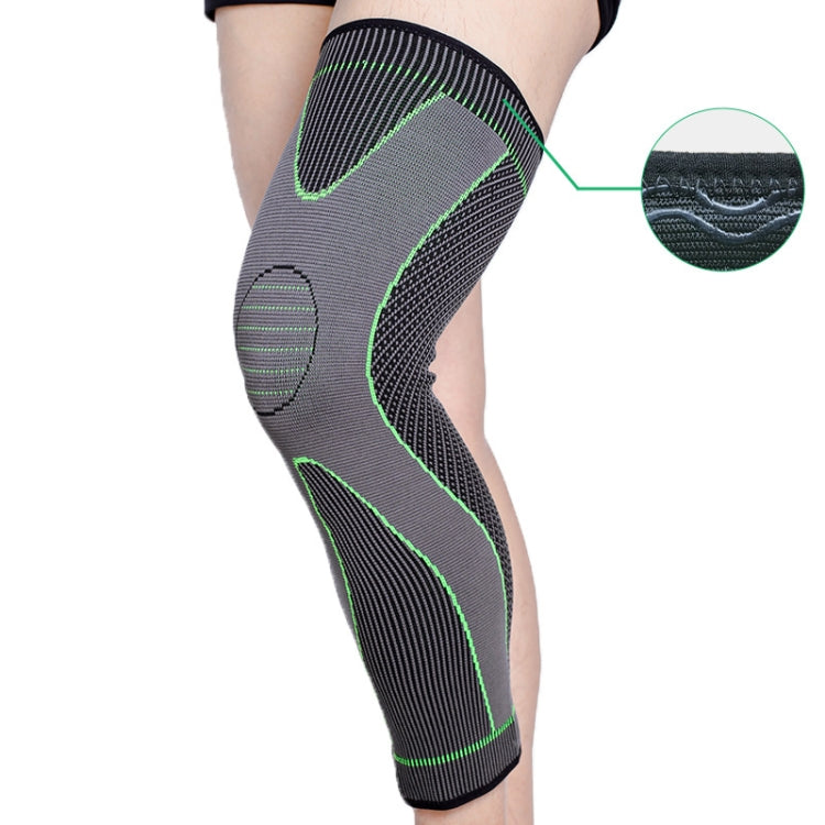 Nylon Knitted Riding Sports Extended Knee Pads, S, M, L