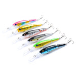M0208 13.3cm/13.4g Lure Bionic Multi-section Mino Fake Lure Plastic Lure, M0208 3, M0208 4, M0208 6, M0208 1, M0208 2